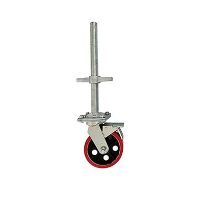 Castor Wheel Screw Jack