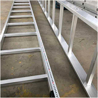 Aluminum Scaffolding Multi Purpose Step Straight Ladders 